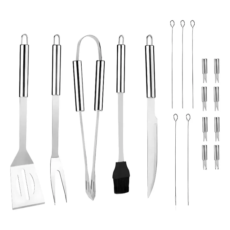 Set Parrillero Utensilios 18 Piezas