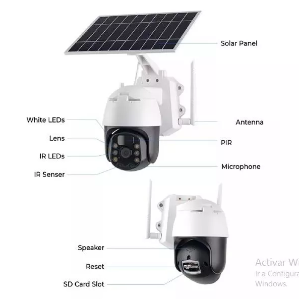 Camara Ip wifi 4G SIMCARD