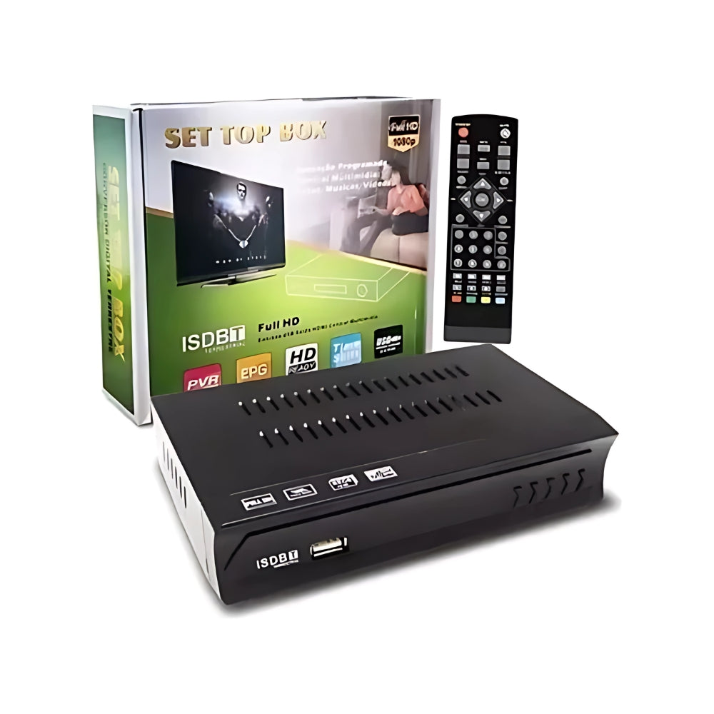 Sintonizador Tv Digital Deco Hdtv Full H